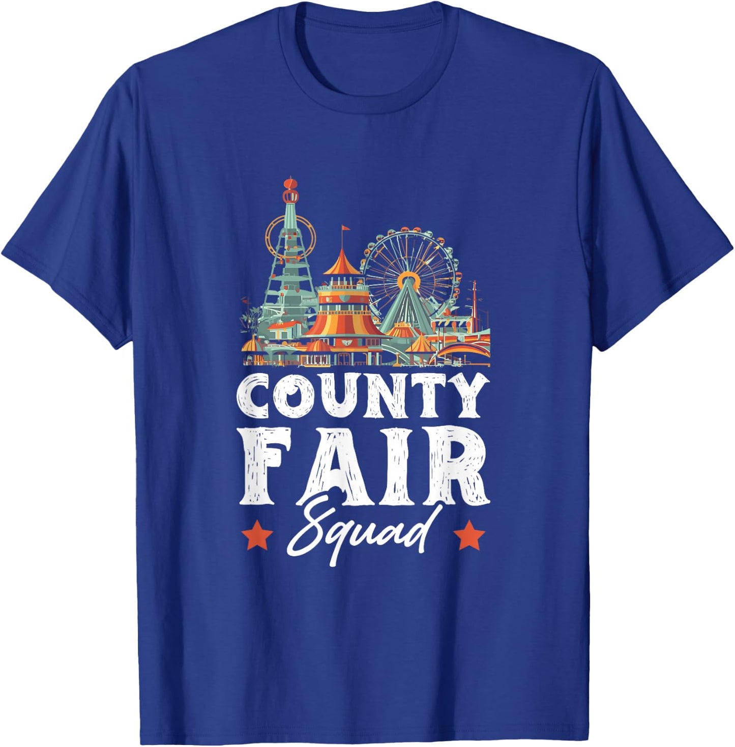 County Fair Squad , Small, Black T-Shirt - T-Shirt | Royal