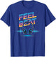 Men's DJ Shirts Music Headphone T-Shirt - T-Shirt | Royal