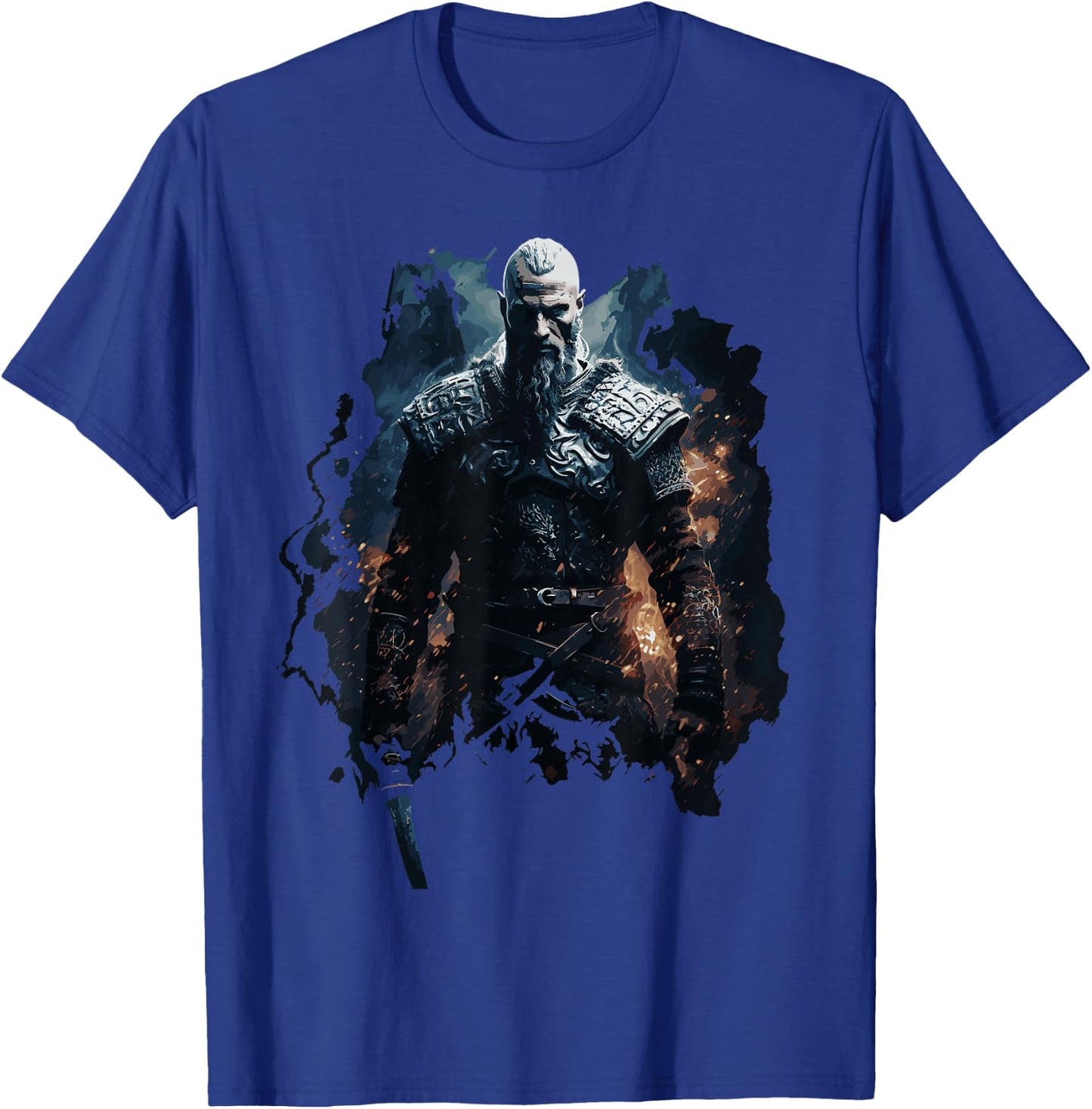 Ragnar Lothbrok Ragnar Lodbrok Walhalla Viking , black T-Shirt - T-Shirt | Royal