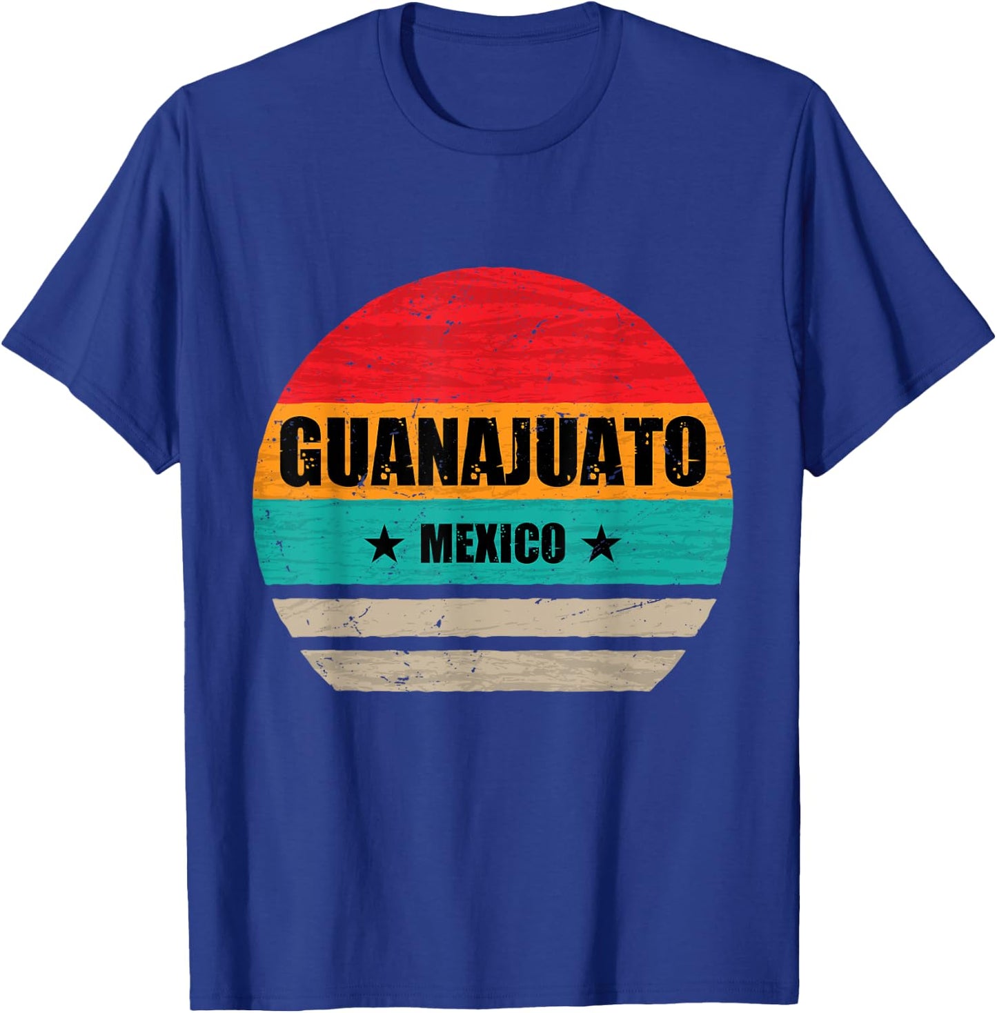 Guanajuato Mexico - Proud Mexican - Guanajuato Retro Vintage T-Shirt - T-Shirt | Royal