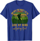 And Into The Forest I Go - Hippie Girl Hiking Camping Gift T-Shirt - T-Shirt | Royal