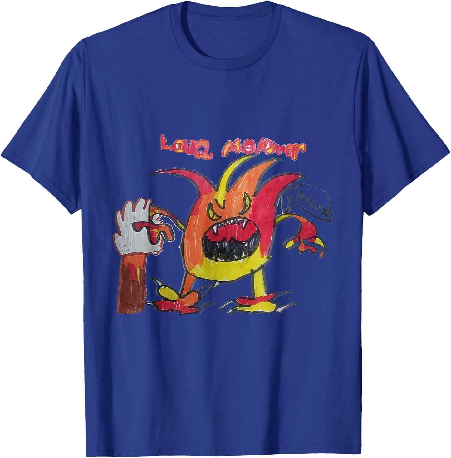 Lava Monster T-Shirt - T-Shirt | Royal