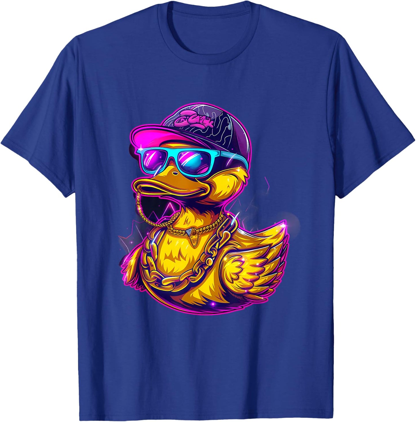 Rubber Duck Hip Hop Fashion Rubber Duckling Rubber Duckie T-Shirt - T-Shirt | Royal