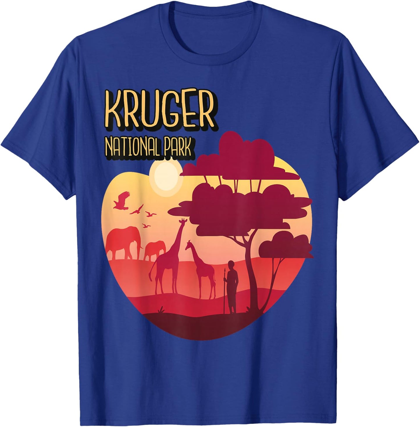 Kruger Safari Tour Africa National Park Souvenir T-Shirt - T-Shirt | Royal