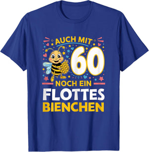 60th Birthday Woman 60 Years 1964 Decorative Funny Gift Women's , black T-Shirt - T-Shirt | Royal
