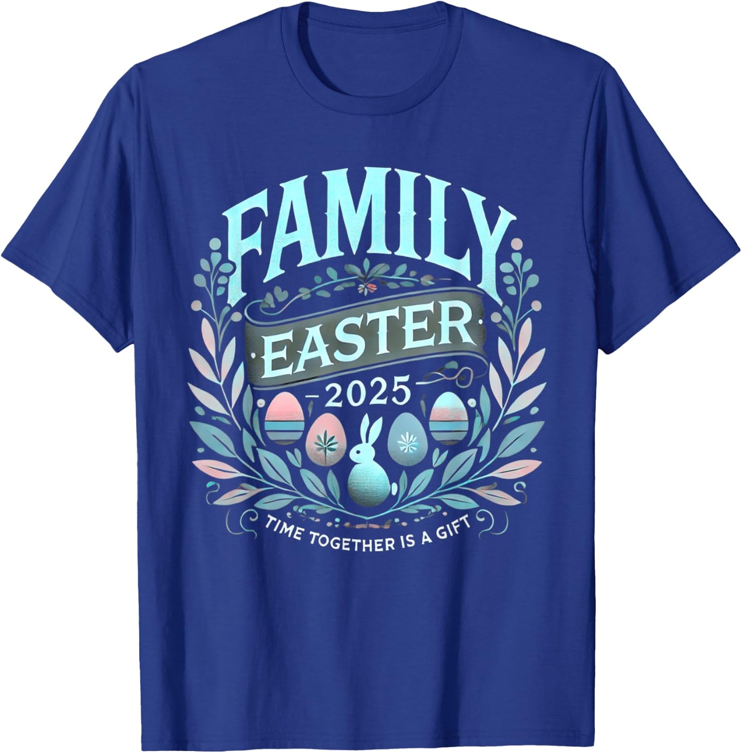 Family Easter 2025 Easter Crew Matching Group T-Shirt - T-Shirt | Royal