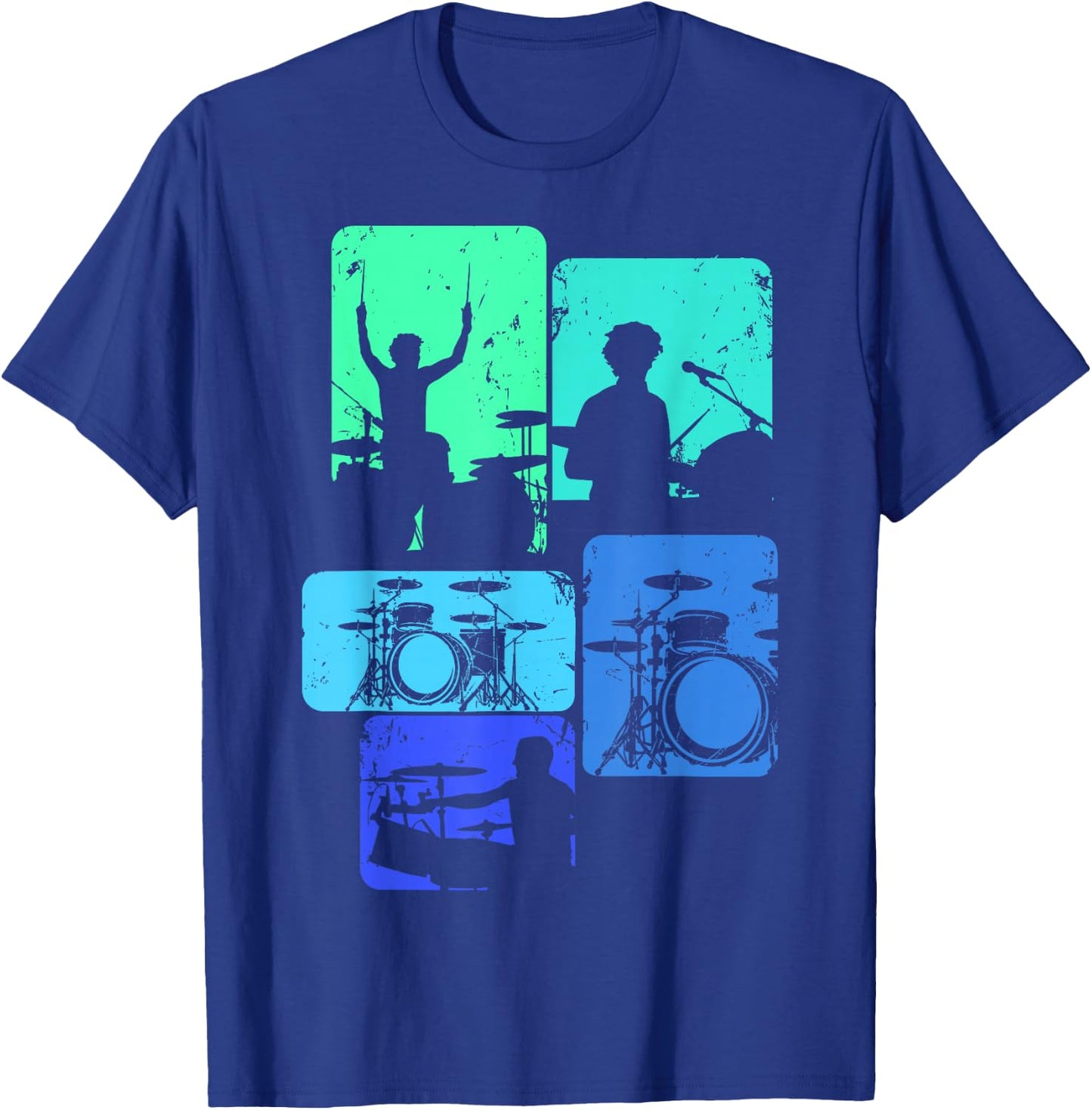 Drummer Boys Children's , black, s T-Shirt - T-Shirt | Royal