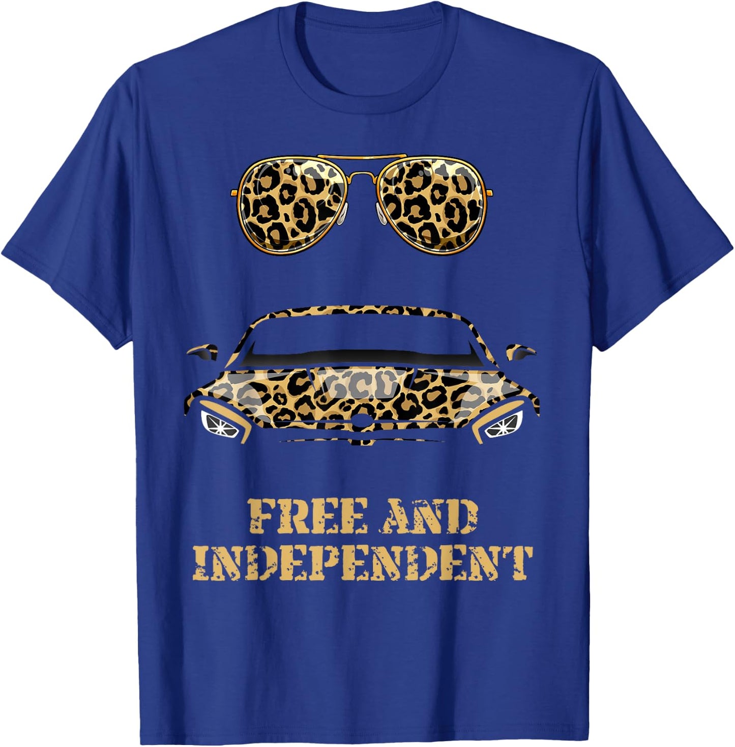 Leopardenhemd für Herren, Jungen, Jugendliche. Herren-Hemd mit Leopardenmuster T-Shirt - T-Shirt | Royal