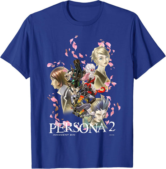 ATLUS Persona 2: Innocent Sin Graphic T-Shirt - T-Shirt | Royal