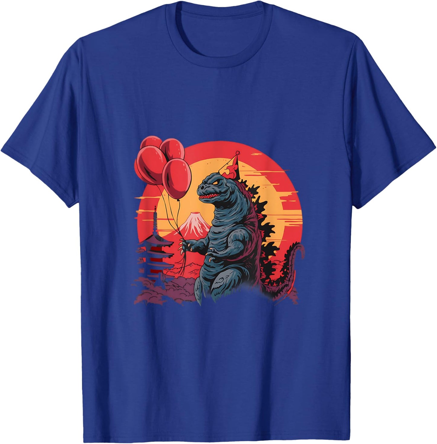 Kaiju Birthday Party Japan Monster Movie Bday Japanese T-Shirt - T-Shirt | Royal