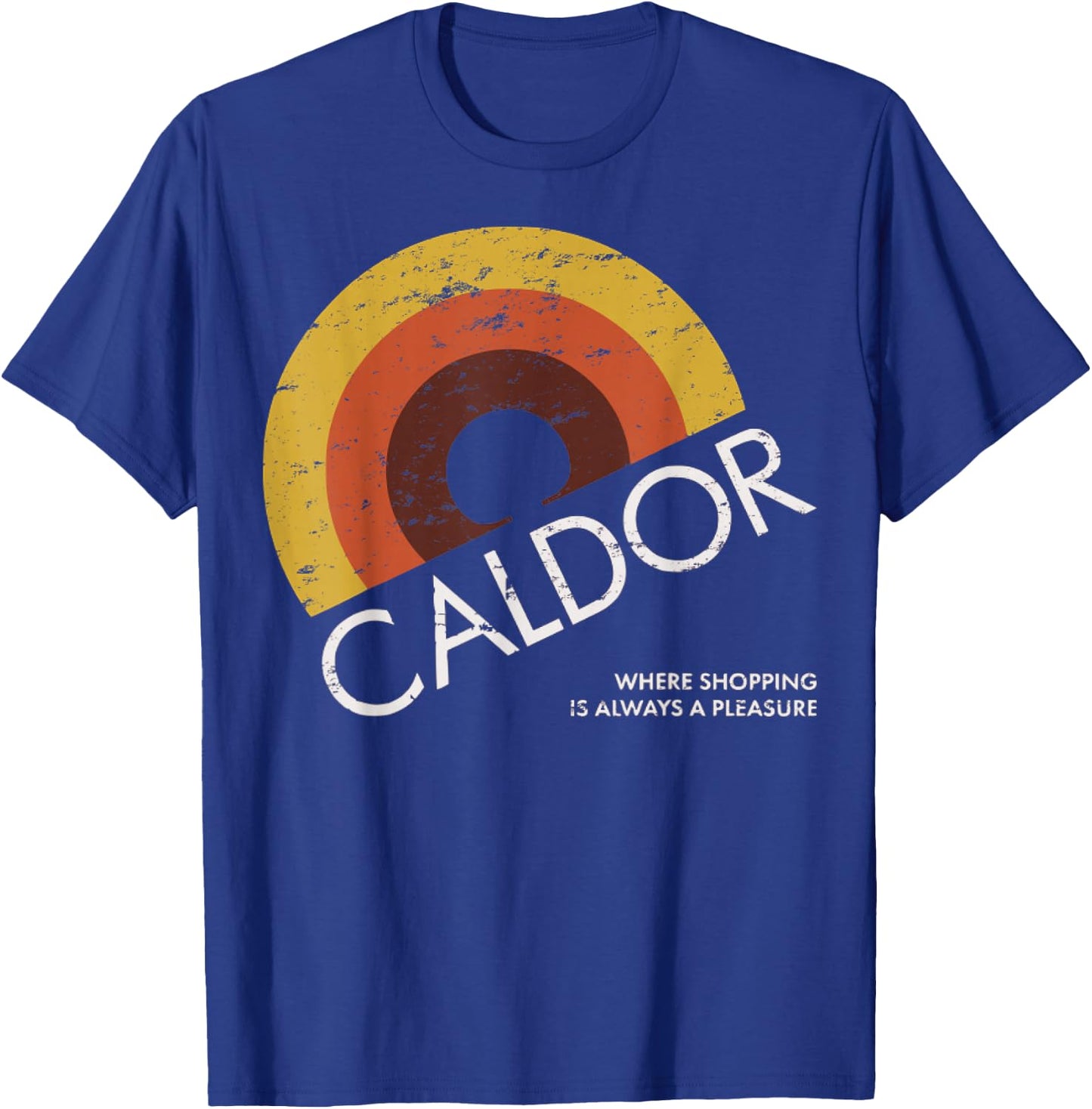 Caldor Vintage Retro Caldors Department T-Shirt - T-Shirt | Royal