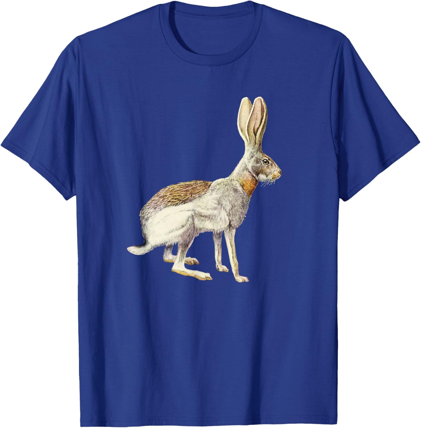 Antelope Jackrabbit Portrait T-Shirt - T-Shirt | Royal