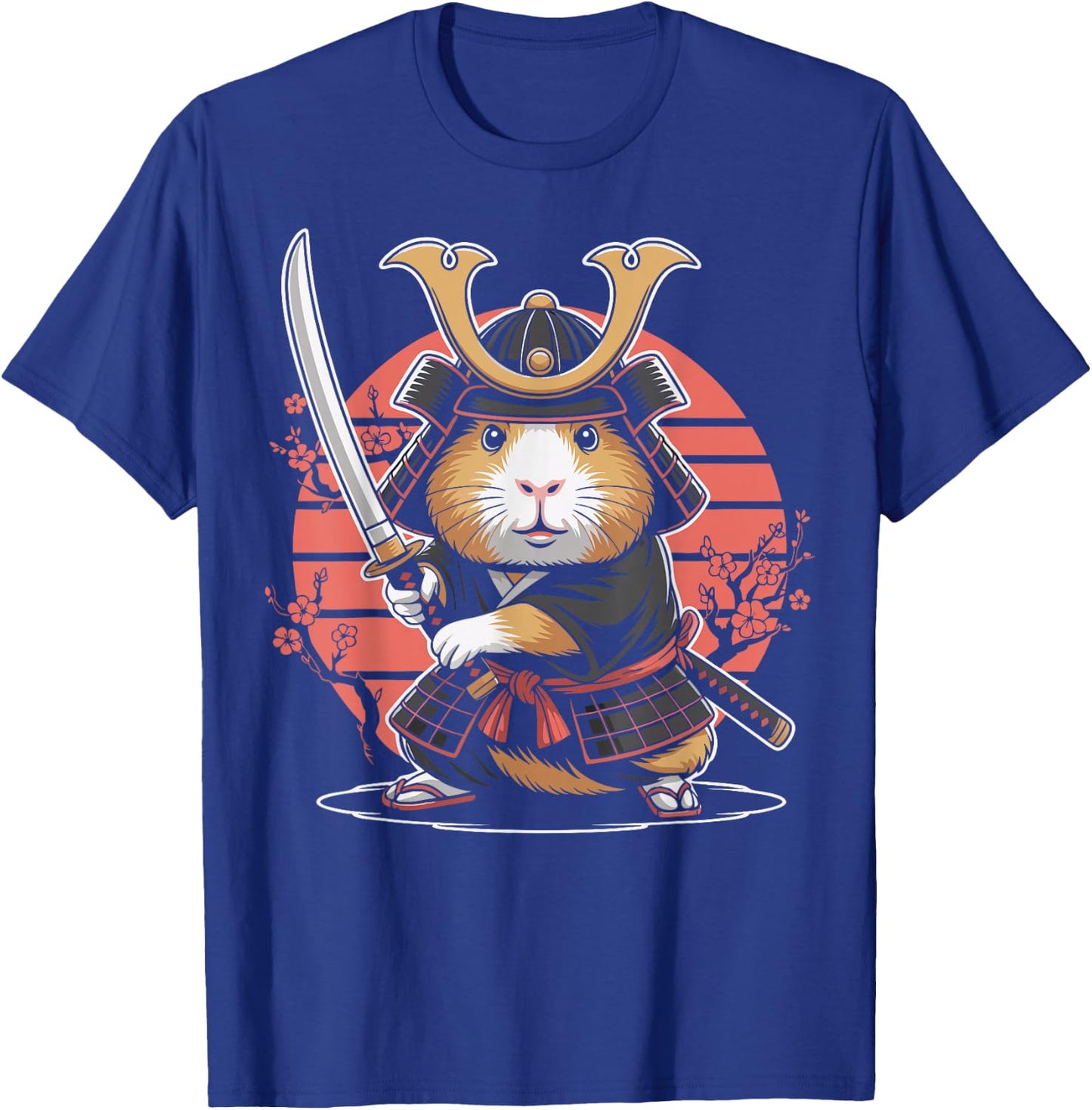 Guinea Pig Samurai Guinea Pig T-Shirt - T-Shirt | Royal