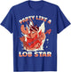 Party Like A Lob Star Lobster T-Shirt - T-Shirt | Royal