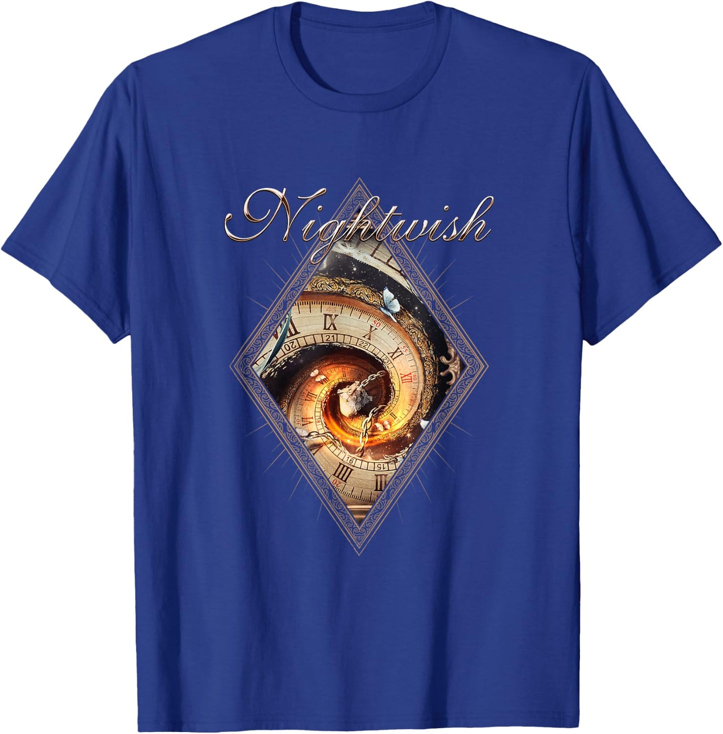 Yesterwynde (Album Cover + Logo) , black T-Shirt - T-Shirt | Royal