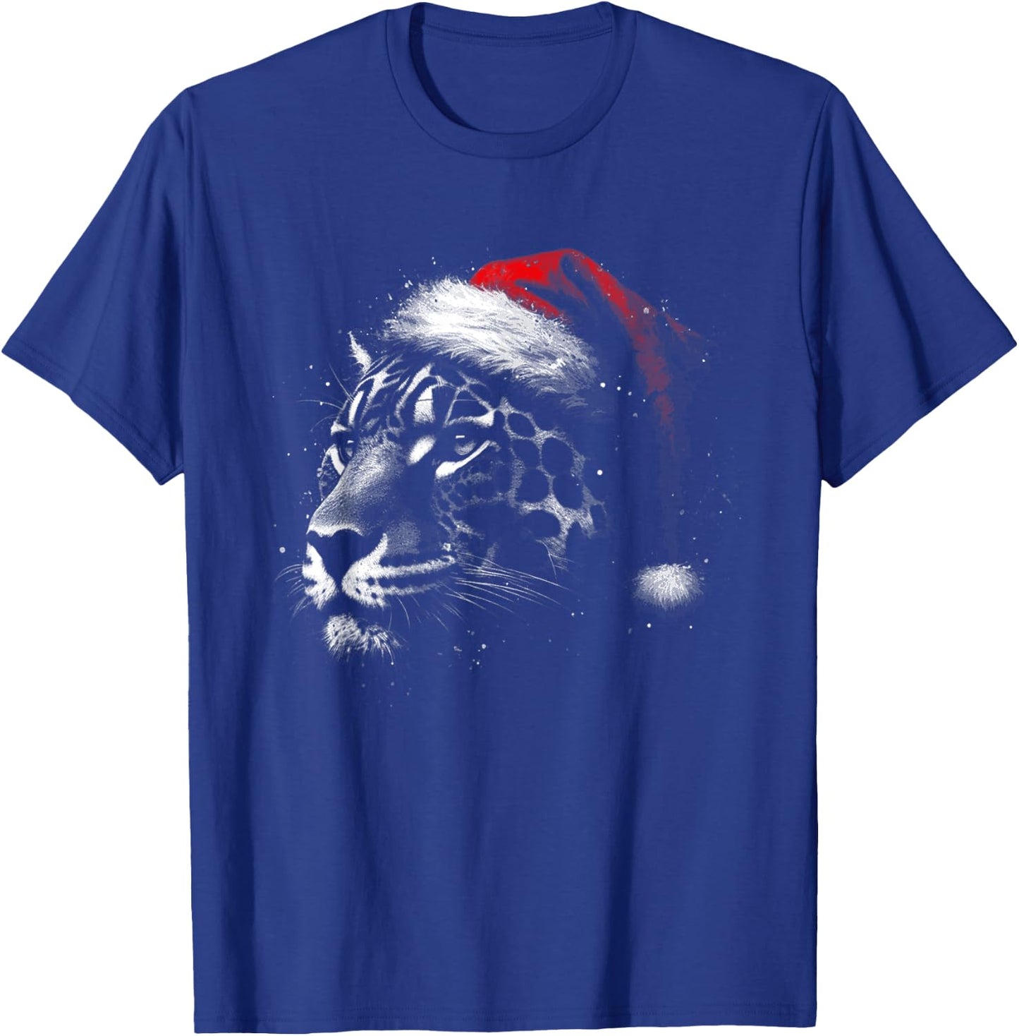 Jaguar Santa Hat - Funny Cheetah Xmas Christmas Lover T-Shirt - T-Shirt | Royal