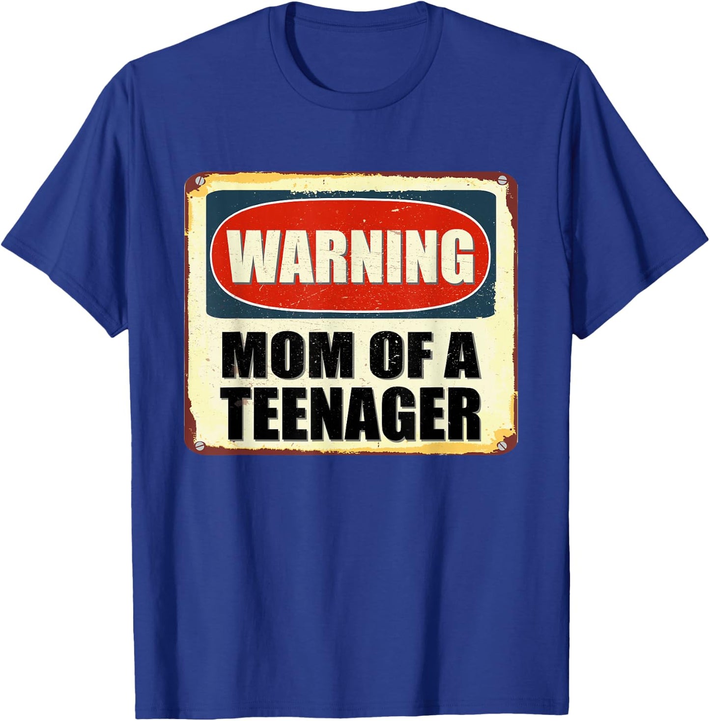 Official Teenager 13th Birthday Matching Mom of a Teenager T-Shirt - T-Shirt | Royal