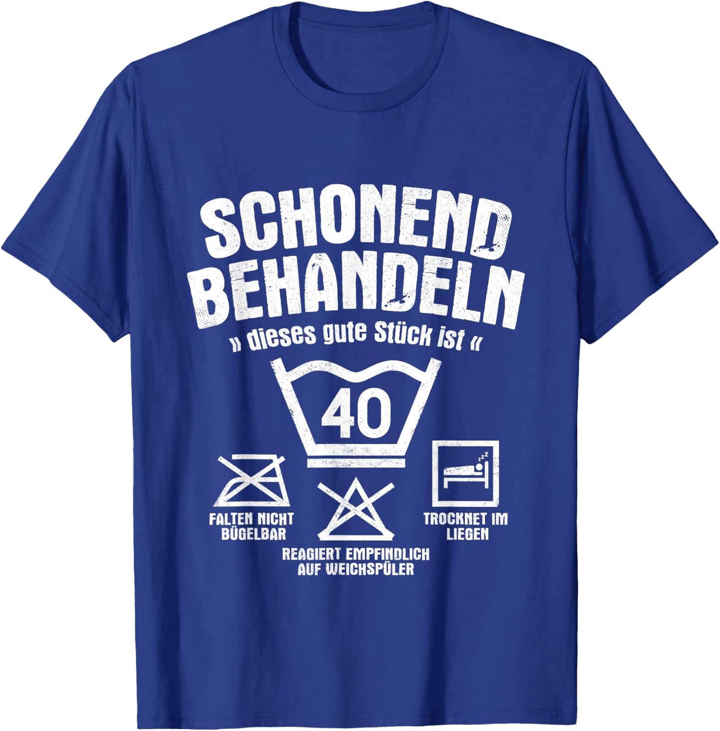 Dieses Gute Stück Ist 40 Schonend Behandeln 40. Geburtstag T-Shirt - T-Shirt | Royal