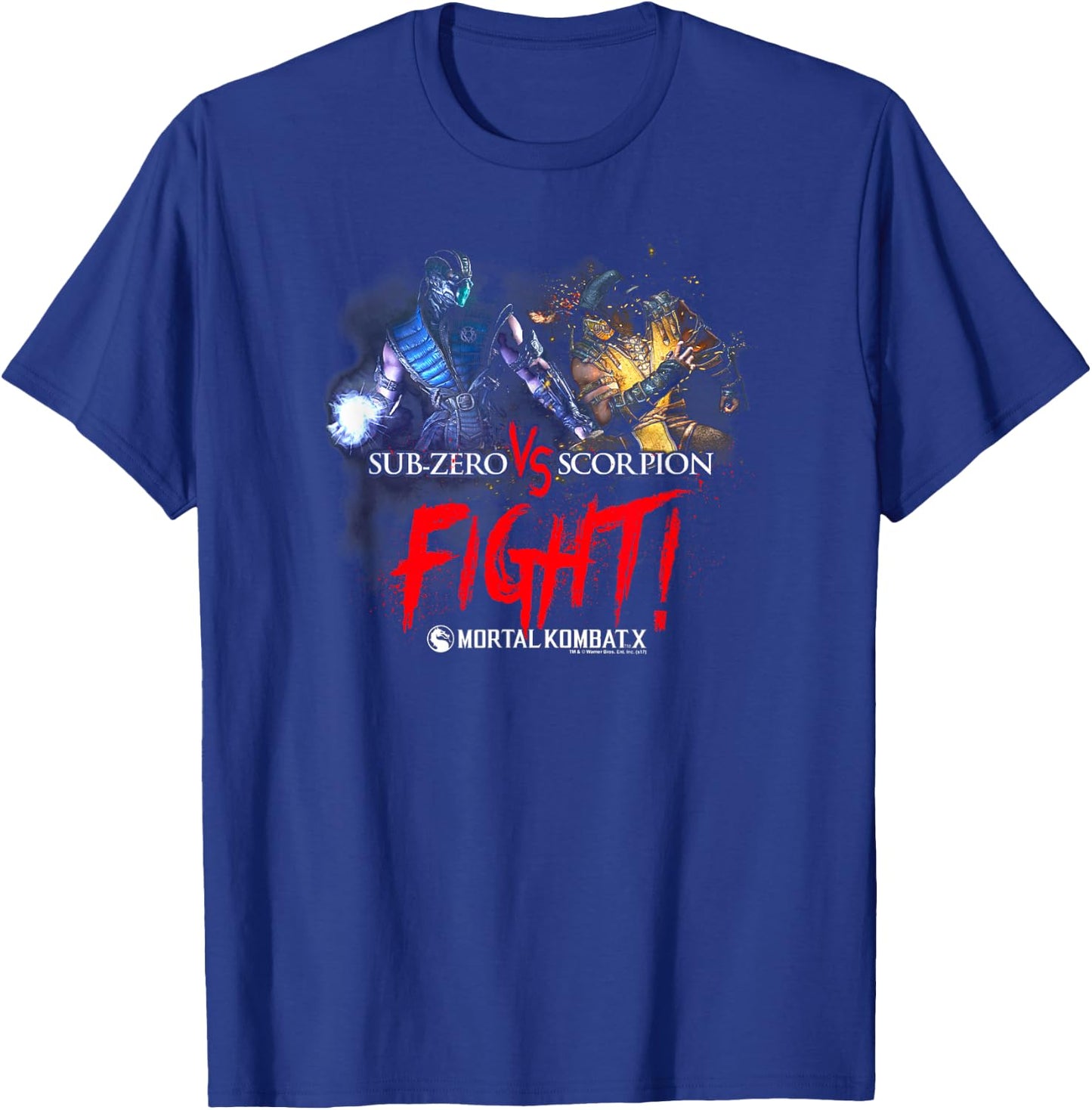 Mortal Kombat X Right T-Shirt - T-Shirt | Royal