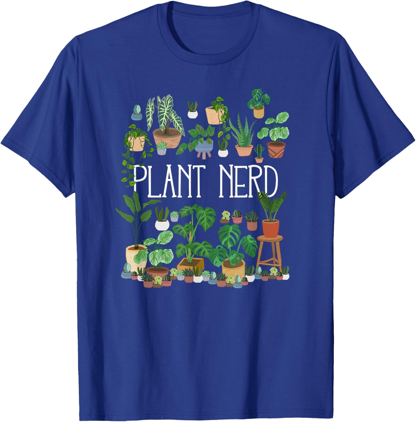 Plant Nerd T-Shirt - T-Shirt | Royal