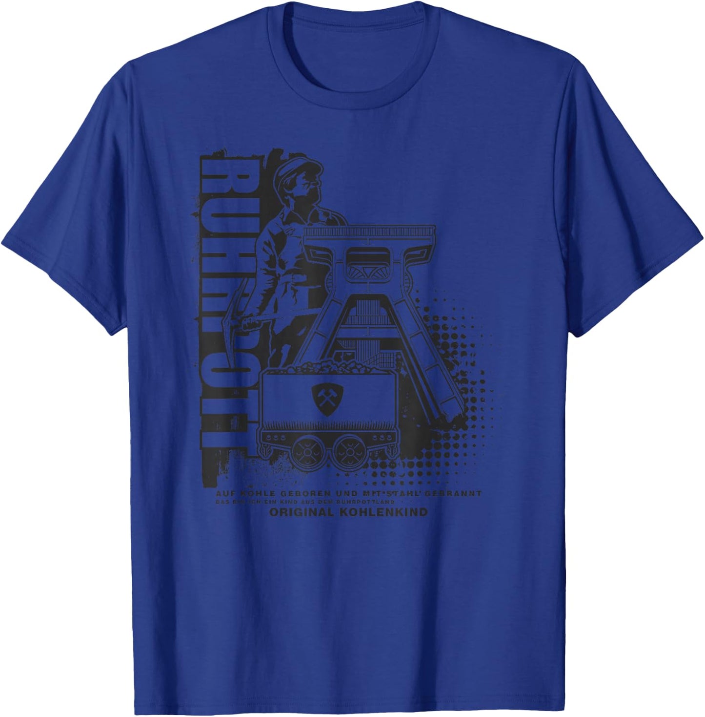 Ruhrpott Original Kohlenkind T-Shirt - T-Shirt | Royal