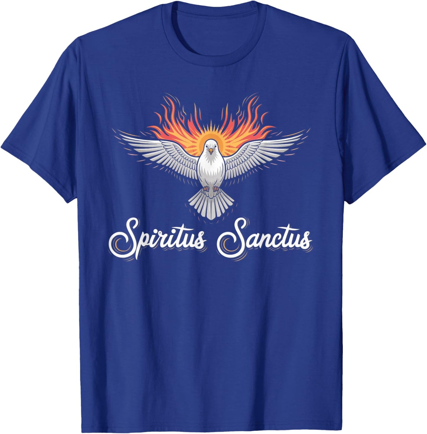 Holy Spirit Confirmation Latin Mass Catholic T-Shirt - T-Shirt | Royal