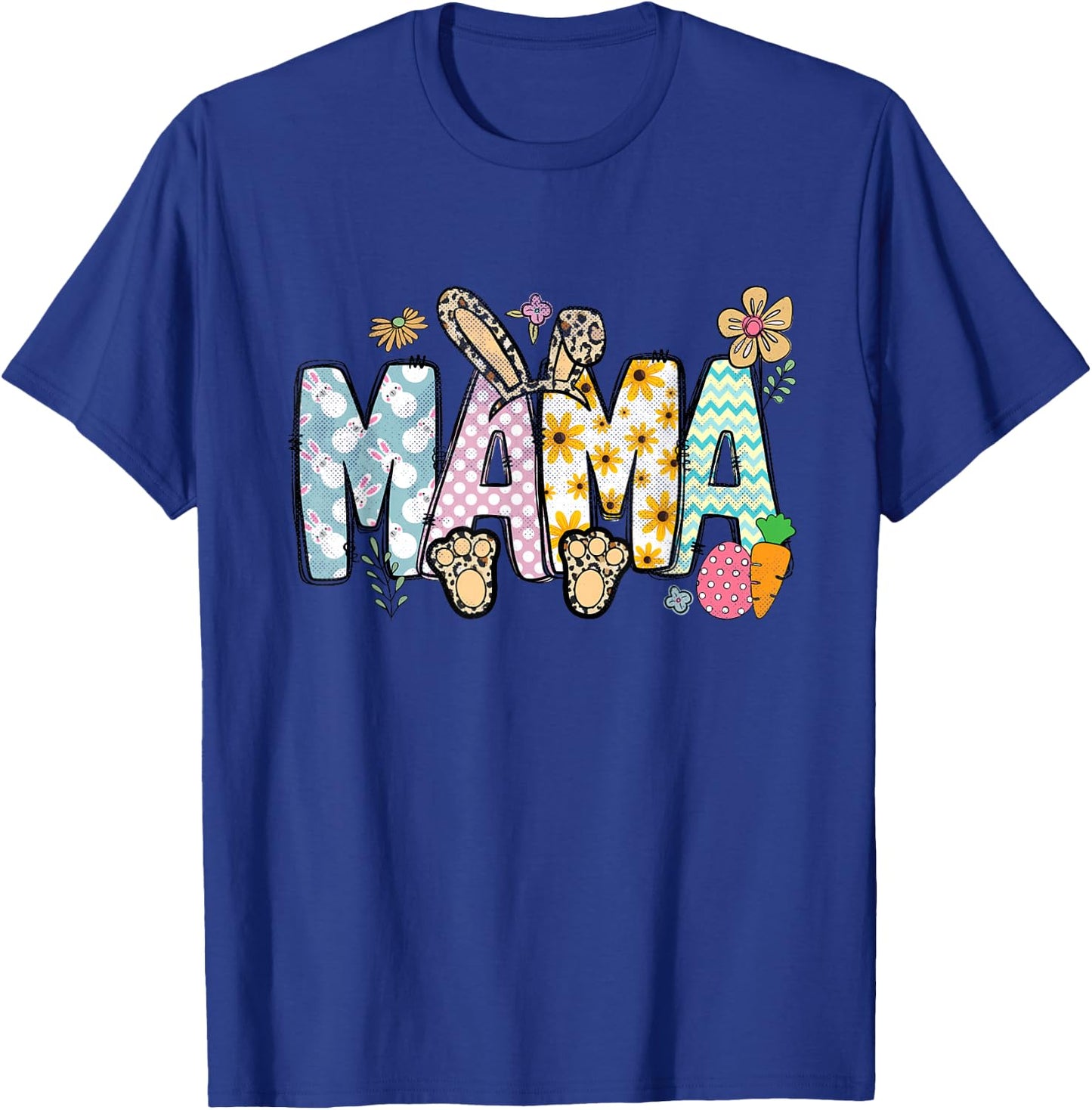 Easter Mum Funny Easter T-Shirt - T-Shirt | Royal