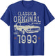 33e anniversaire 1993 Voiture classique T-Shirt - T-Shirt | Royal