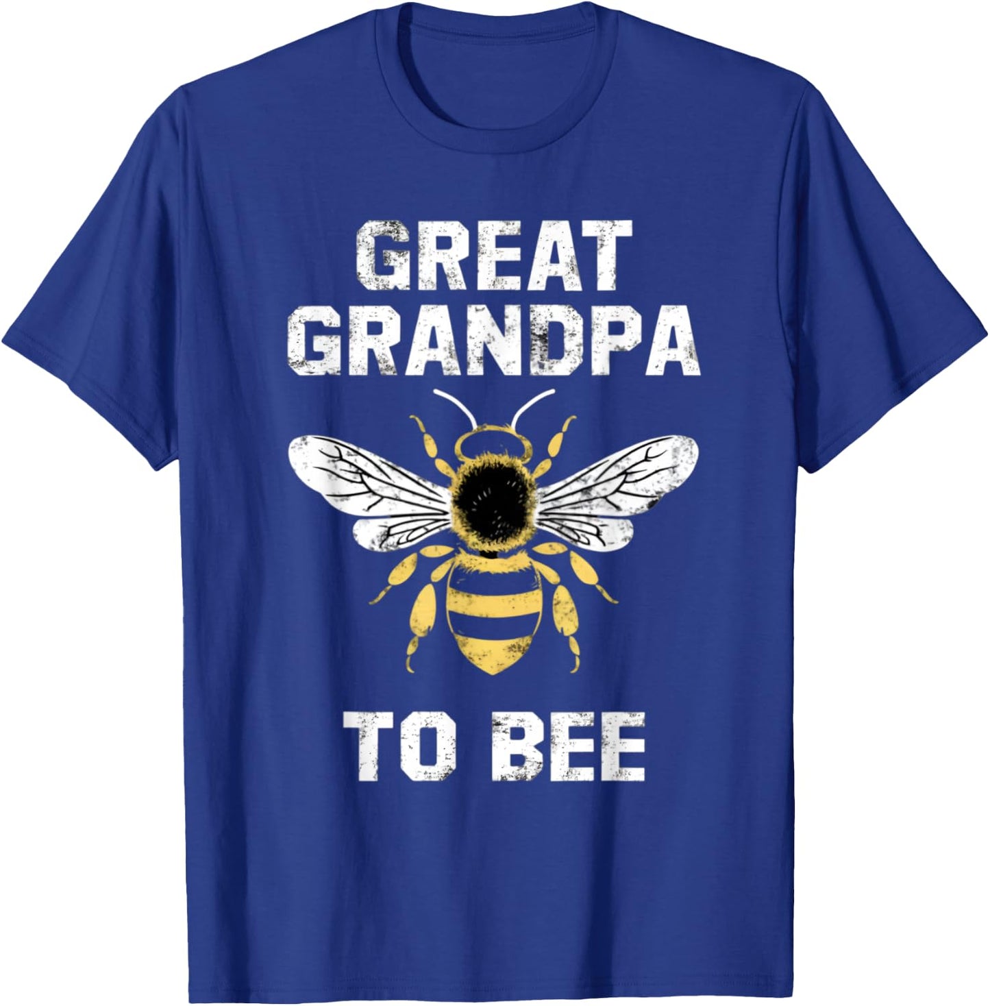 great grandpa to bee Pregnancy Announcement New Grandpa T-Shirt - T-Shirt | Royal