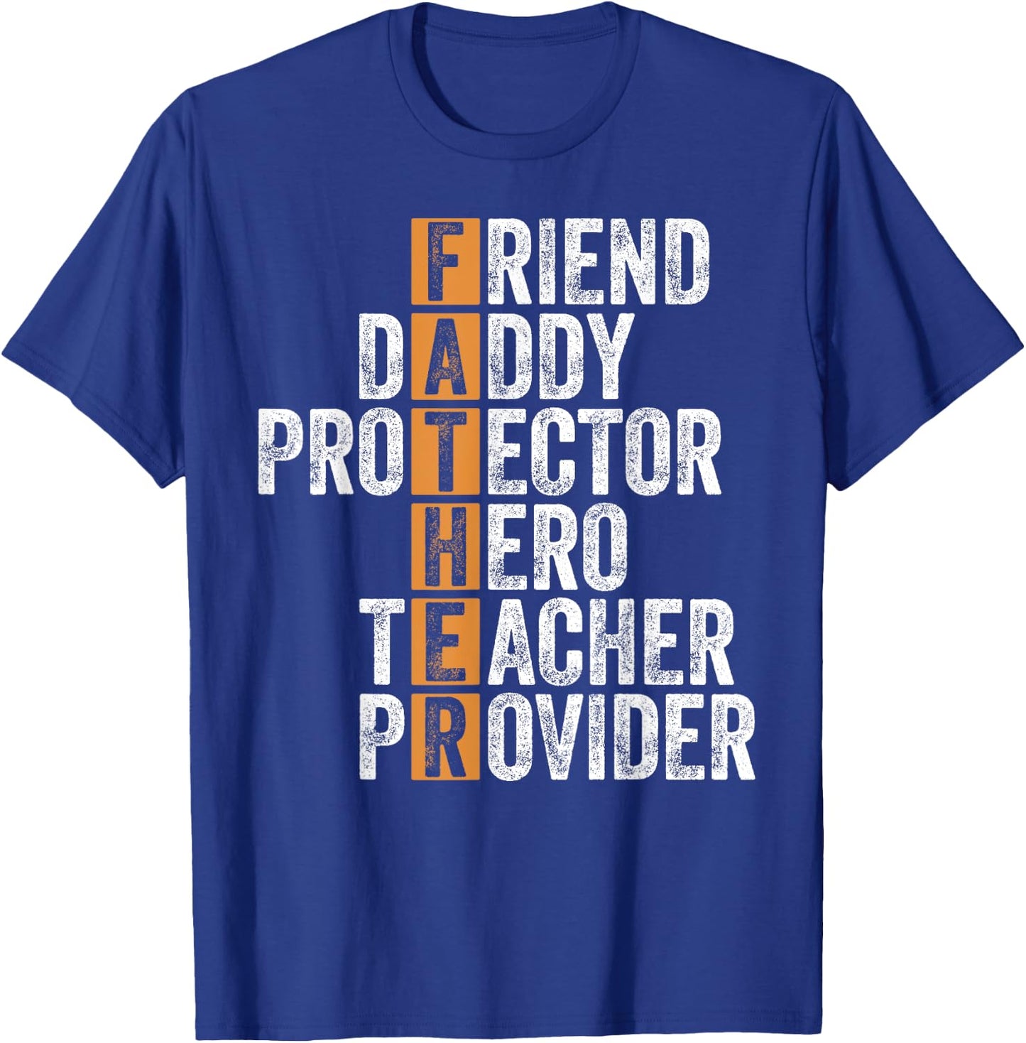 Daddy Protector Hero Teacher Provider Father' Day For Dad Women T-Shirt - T-Shirt | Royal