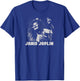 Janis Joplin Rock Music Soul Blues Spiritual Mono T-Shirt - T-Shirt | Royal