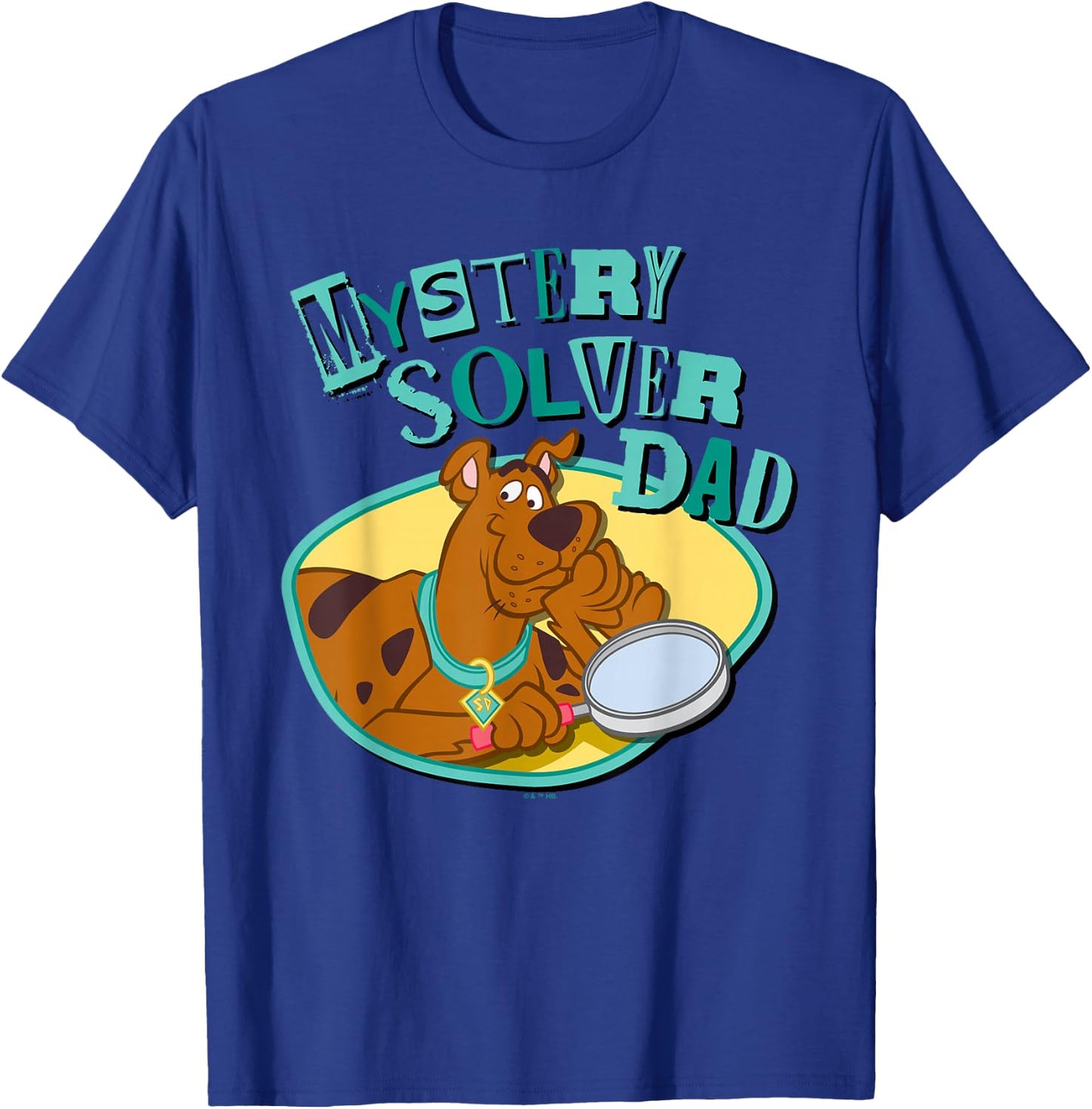 Scooby-Doo Father's Day Mystery Solver Dad T-Shirt - T-Shirt | Royal