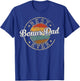 Best Bonus Dad Ever Vintage Stamp Fathers Day Dad to Be T-Shirt - T-Shirt | Royal