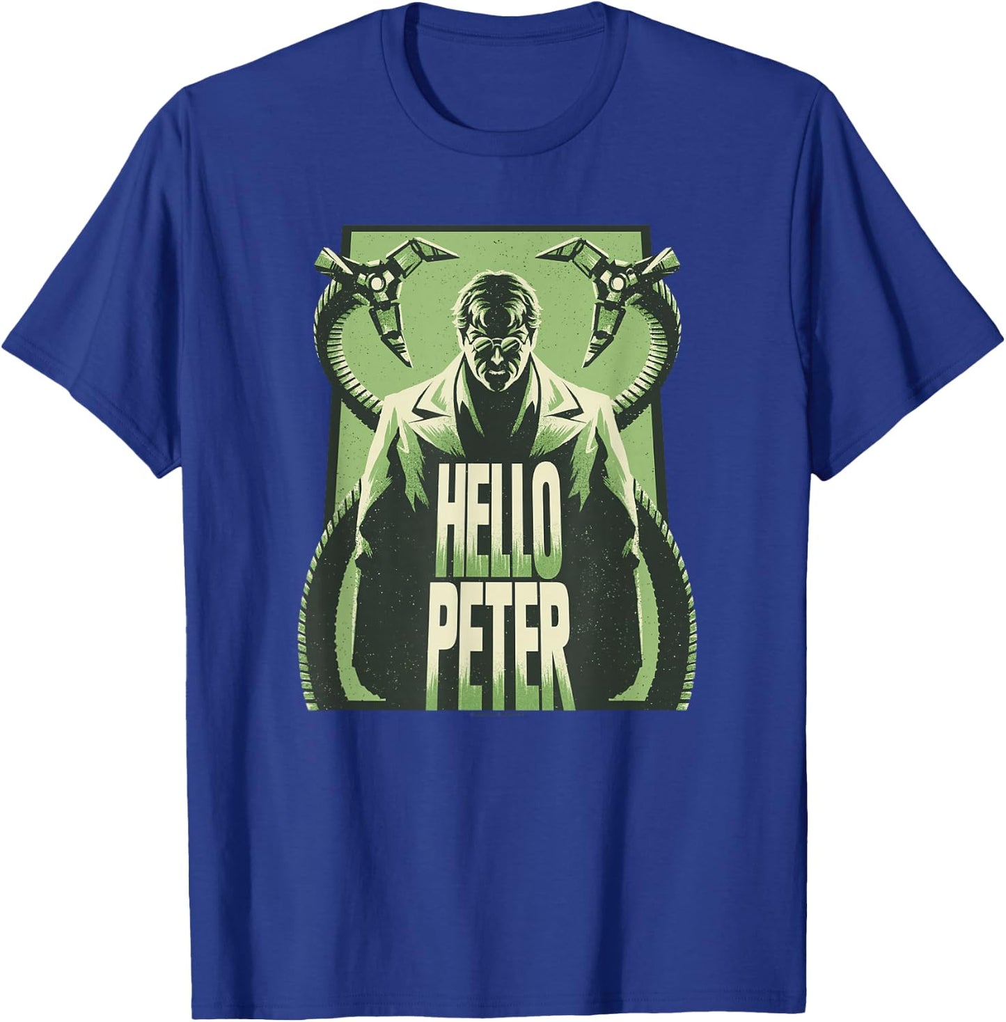 Marvel Spider-Man No Way Home Doctor Octopus Silhouette T-Shirt - T-Shirt | Royal