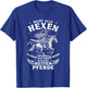 Nicht alle hexen fliegen auf einem Besen Manche reiten T-Shirt - T-Shirt | Royal