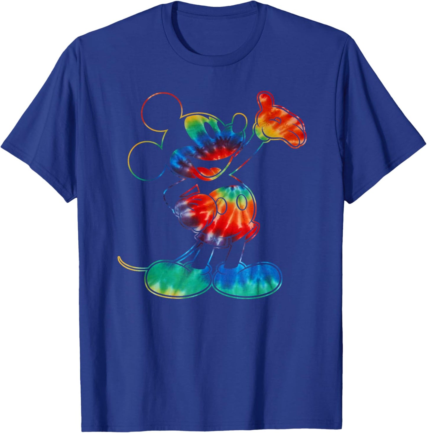 Disney - Mickey Mouse Tie Dye T-Shirt - T-Shirt | Royal