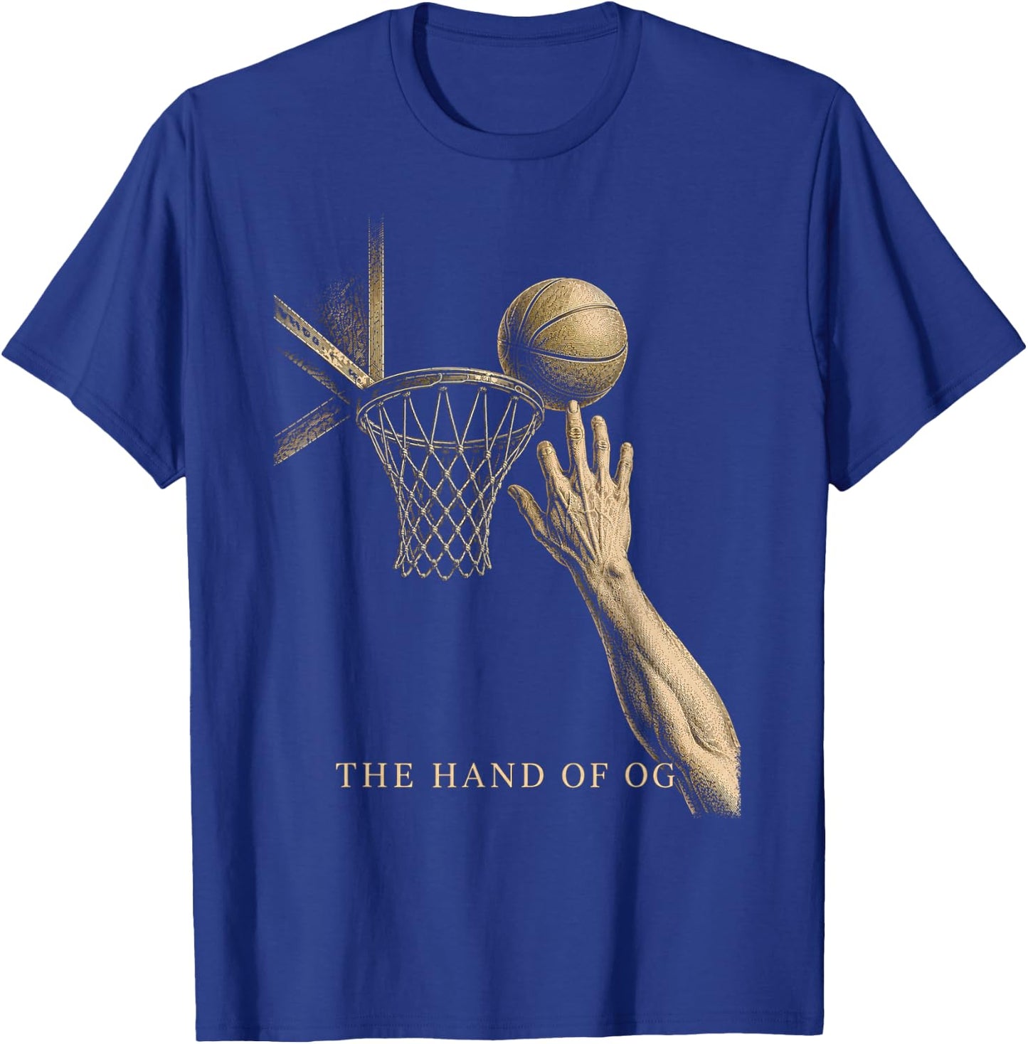 Anunoby OG | The Hand of OG T-Shirt - T-Shirt | Royal