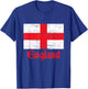 Flag of England, St George's Cross, English T-Shirt - T-Shirt | Royal