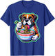 Kawaii Anime Boxer Dog Ramen T-Shirt - T-Shirt | Royal