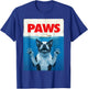 Paws Boston Terrier Dog Shirts Funny Gifts Women Kid T-Shirt - T-Shirt | Royal