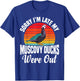 Muscovy Duck Dad Muscovy Duck Food Costume Muscovy Ducks T-Shirt - T-Shirt | Royal