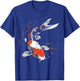 Koi Fisch Tier Grafik Kunst Koi Fisch T-Shirt - T-Shirt | Royal
