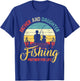 Father Daughter Fishing Partner for Life Retro Matching Dad T-Shirt - T-Shirt | Royal