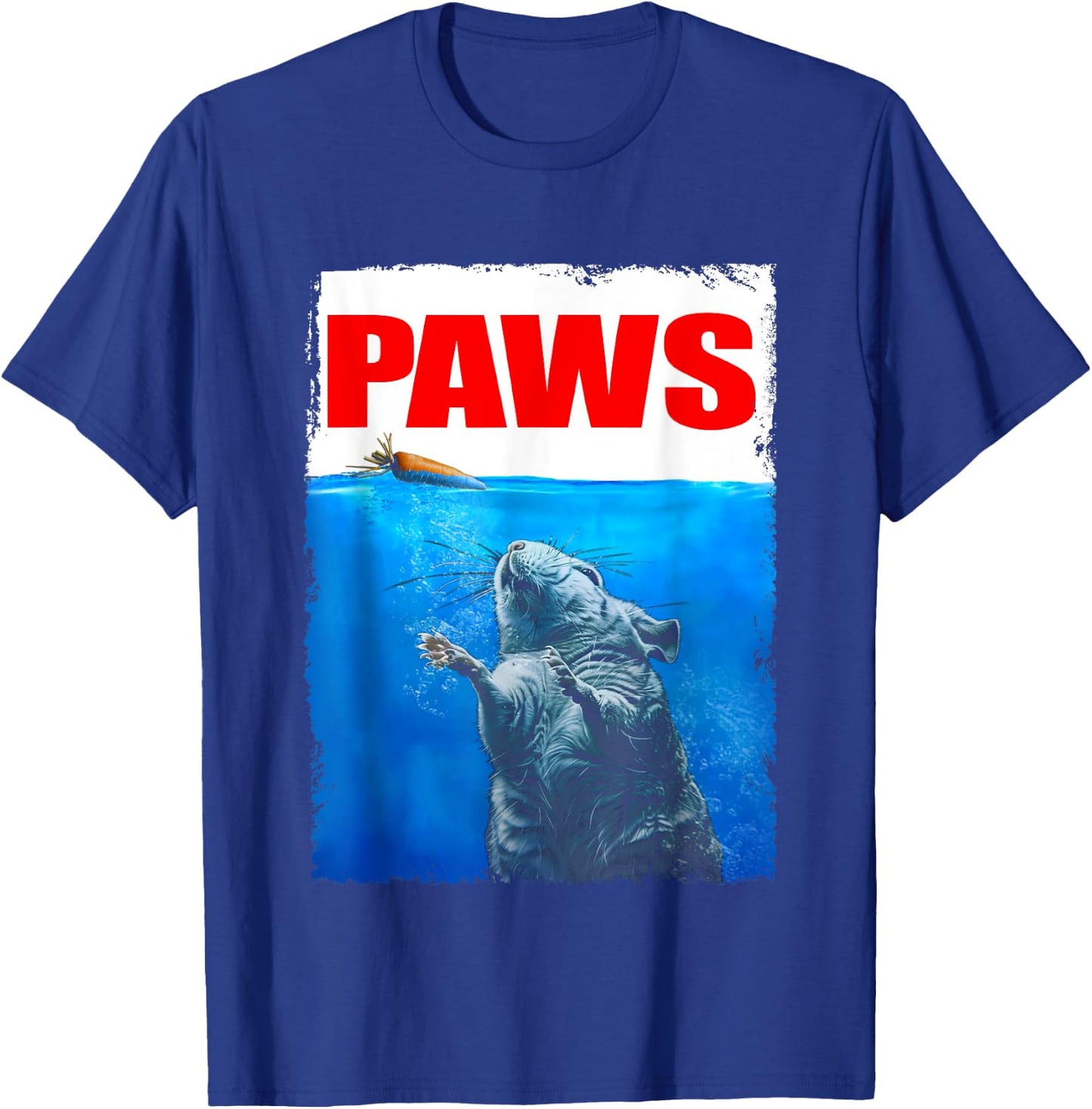 Vintage Love Chinchilla PAWS Awesome Animal Outfits Happily T-Shirt - T-Shirt | Royal