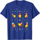 Funny Santa Parrot Decorations Sun Conure Ugly Christmas T-Shirt - T-Shirt | Royal
