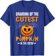 Grandma of The Cutest Pumpkin in The Patch Halloween T-Shirt - T-Shirt | Royal