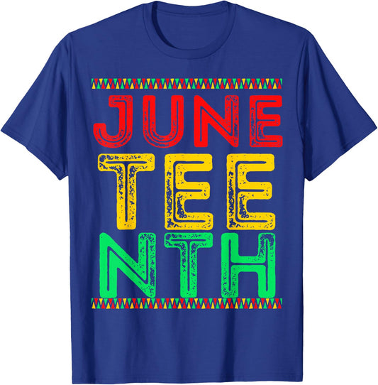 Juneteenth King Queen Prince & Princess Black Dad Mom & Kids T-Shirt - T-Shirt | Royal