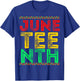 Juneteenth King Queen Prince & Princess Black Dad Mom & Kids T-Shirt - T-Shirt | Royal