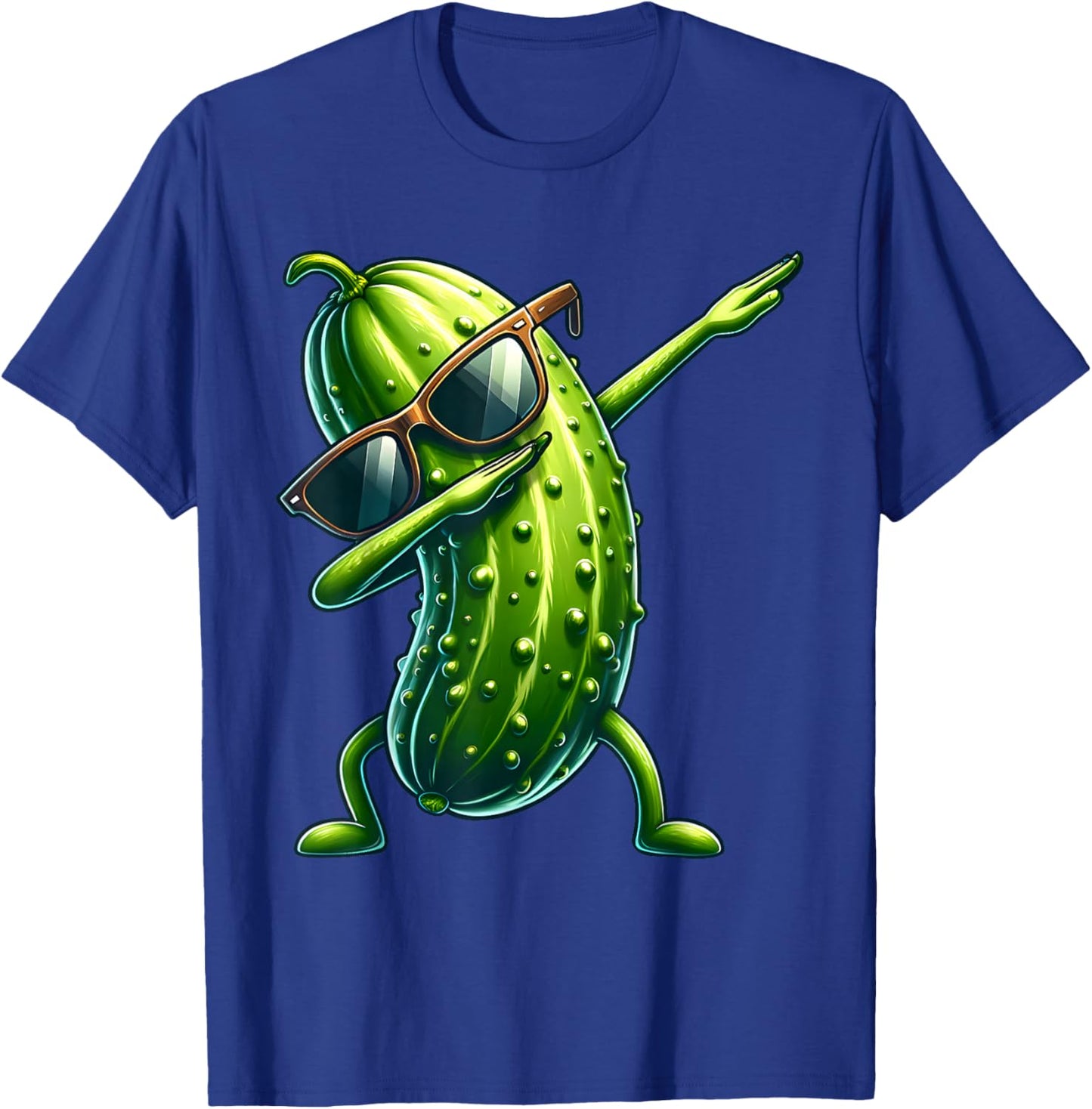 Saure Gurke Dabbing Salatgurke T-Shirt - T-Shirt | Royal