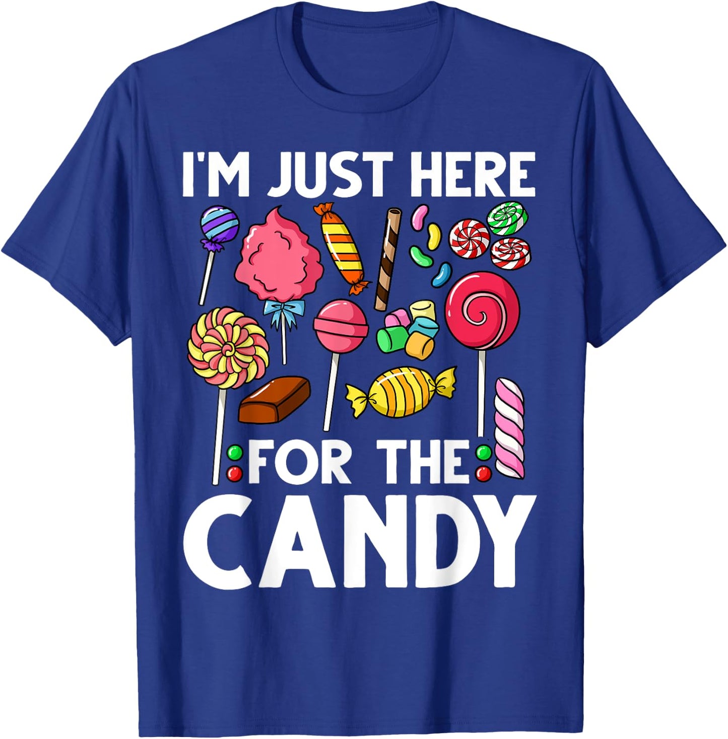 Candy Tester Lollipop Sweets Halloween T-Shirt - T-Shirt | Royal